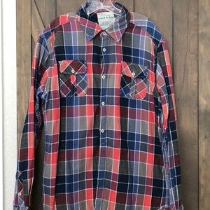 Men’s scotch and soda button down flannel